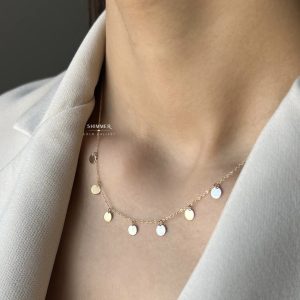 گردنبند طلا آویز سکه ای