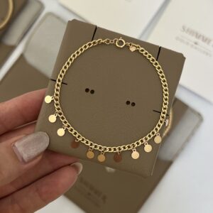 دستبند طلا کارتیه پولکی